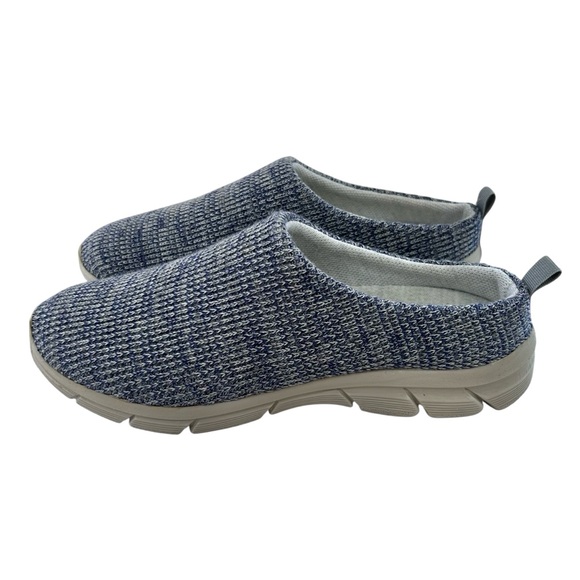 WOOLLOOMOOLOO Mudgee Blue Merino Wool All Terrain Slippers NEW 40 - Picture 1 of 13